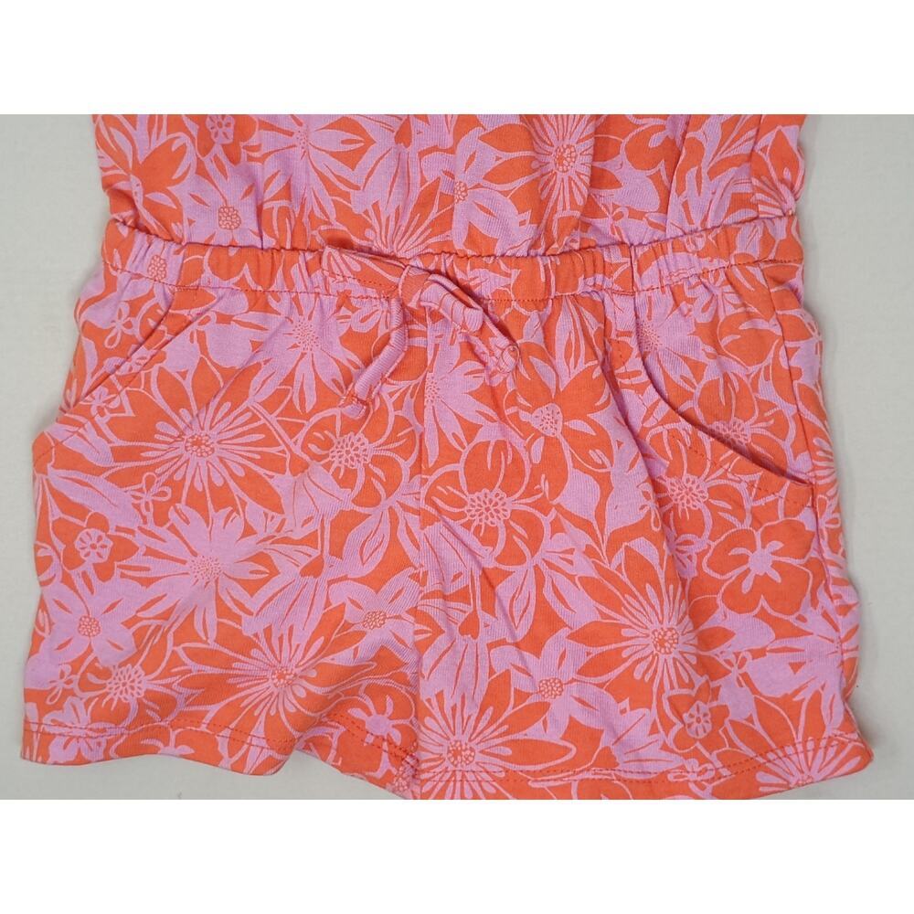 NWT Cat & Jack Coral Floral Dress - Toddler Girl's Size 4T - Picture 4 of 6